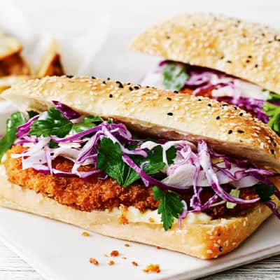 The Schnitzel Chicken Sandwich 1